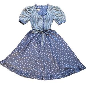 Candi Jones California Vintage 70s prairie girl dress